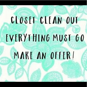 New baby everything must go